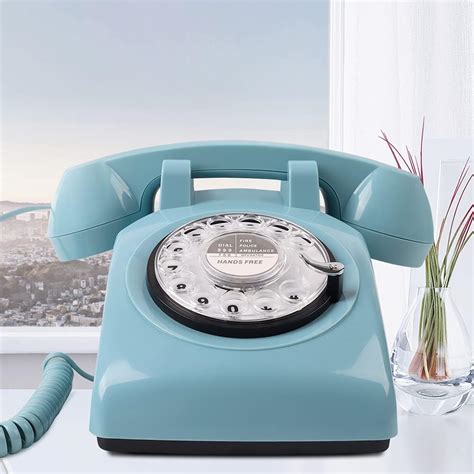 Buy Rotary Dial Phone Mcheeta Retro Phone 1980s Vintage Phone Old