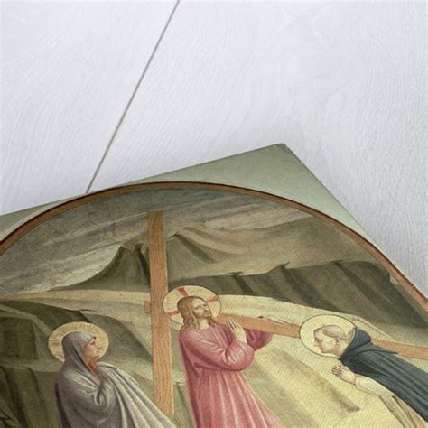 Christ Carrying The Cross C1438 45 Posters And Prints By Fra Angelico