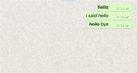 Whatsapp Text Messages Now Support Italics Bold And Strikethrough