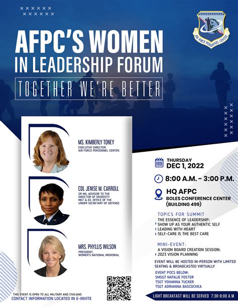 Afpc Women In Leadership Forum Shows Together Were Better Joint Base San Antonio News