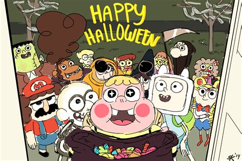 Drawing By Sam King Story Revisionist On Clarence Halloween Know Your Meme