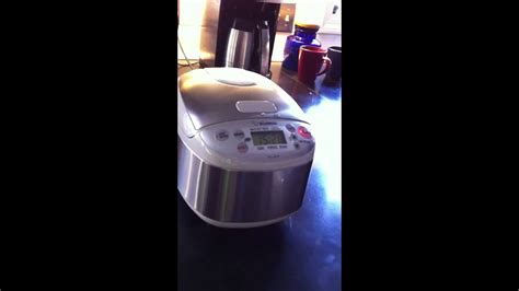 We did not find results for: Zojirushi rice cooker turning on - YouTube