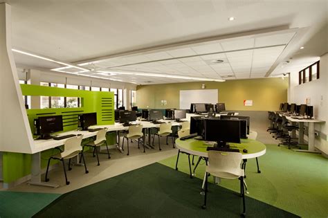 Computer Lab Layout 2 Room Layout Design School Interior
