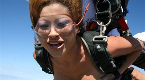Skydiving Topless Porn Sex Photos