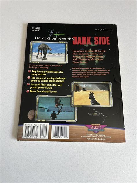 Star Wars Shadow Of The Empire Prima Game Guide Game Secrets N64 Farkas
