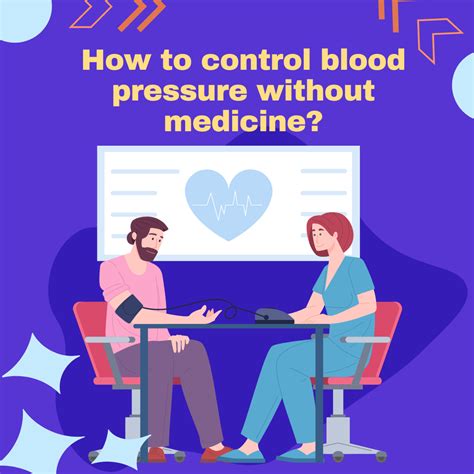 How To Control Blood Pressure Without Medicine