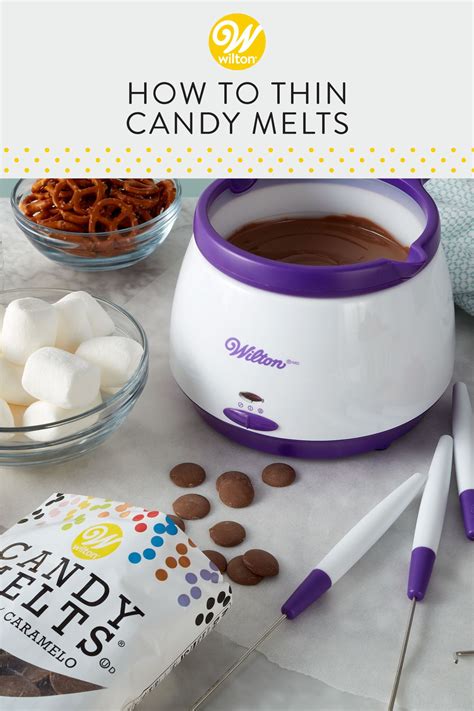 How To Thin Candy Melts Wilton Blog In 2021 Melt Chocolate For