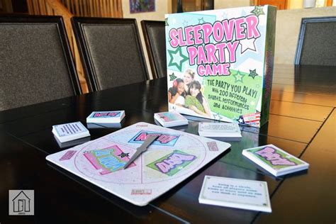 Sleepover Party Game Review A Silly Interactive Board Game