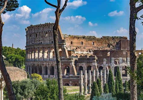 Colosseum Story And Architecture In Rome In Italy