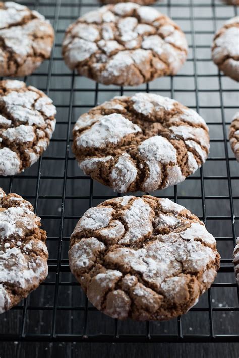 Spiced Ginger Crinkle Cookies Amazing Gingerbread Flavored Cookies