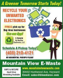 Electronics ewaste pickup for recycling, disposal & liquidation. Pin on E waste Recycling Mountain view