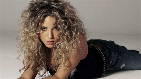 Shakira Laying On The Floor Hd Desktop Wallpaper Widescreen High Definition Fullscreen
