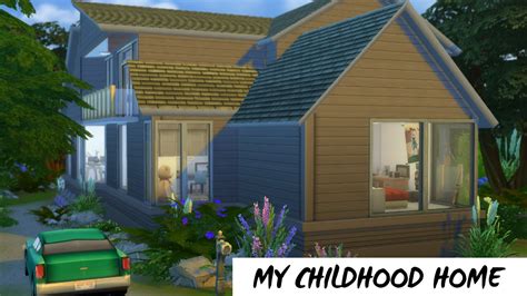The Sims 4 Speedbuild — My Childhood Home — Part 2 Youtube