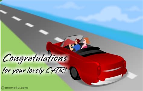 New Car Congratulation Card New Car Congratulation Ecard New Car Congratulation Greeting Card