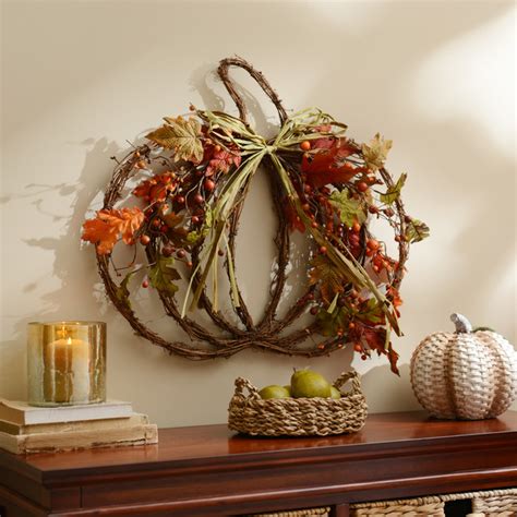 Shop for fall wall decor in fall decor. Fall Forest Pumpkin Wall Plaque - Traditional - Holiday Decorations - other metro - by Kirkland's