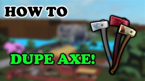 How To Dupe Axes Lumber Tycoon 2 Script Youtube