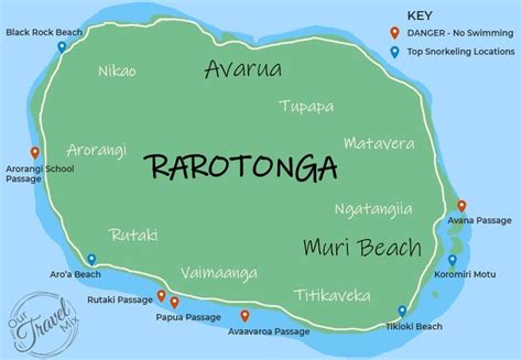 Best Places To Snorkel In Rarotonga Cook Islands In