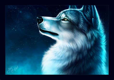 Ice Wolf By Y Esk On Deviantart
