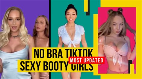 Sexy Booty Girls No Bra Challenge Tiktok 2021 Compilation Youtube