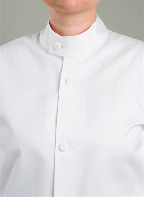 Wrap Collar Server Jacket Shop Cayson Restaurant Uniforms