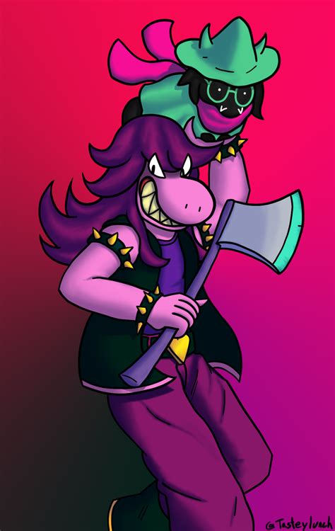 Susie And Ralsei Deltarune By Tasteylunch On Deviantart