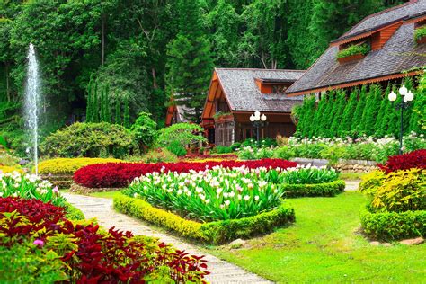 Beautiful Flowers Garden Hd Wallpapers Home Ideas Design