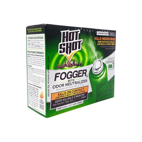 Hot Shot Fogger With Odor Neutralizer Shopee Philippines