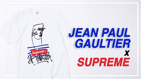 Jean Paul Gaultier X Supreme Tee Reviewon Body Look Youtube