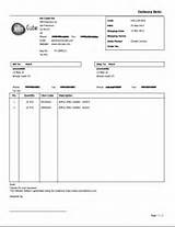 Import Delivery Order Format Images