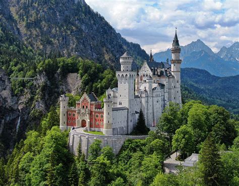 Famous Neuschwanstein Castle In Bavaria Germany Photograph By Erik Lattwein