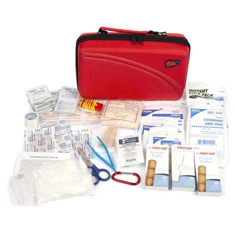Lifeline Aaa 121 Piece Road Trip Emergency First Aid Kit And Premium