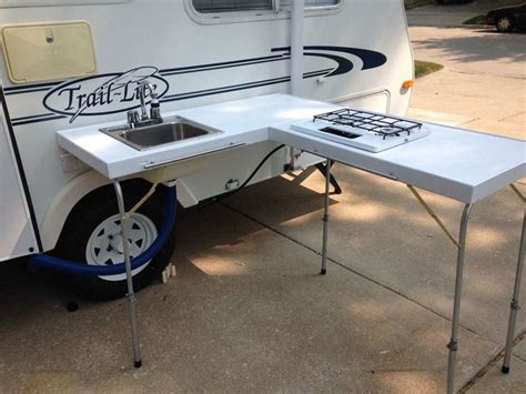 Check spelling or type a new query. 33 Comfortable RV Camper Outdoor Kitchen Ideas For Cozy ...