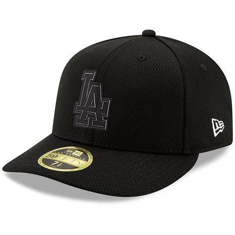 New Era Los Angeles Dodgers Black Clubhouse Collection Low Profile