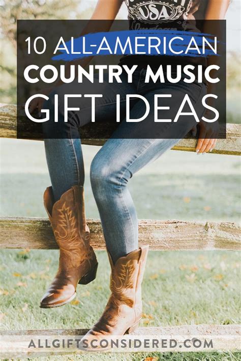 However, not all gifts for music lovers have to be music itself. 10 All-American Gifts for Country Music Lovers » All Gifts ...