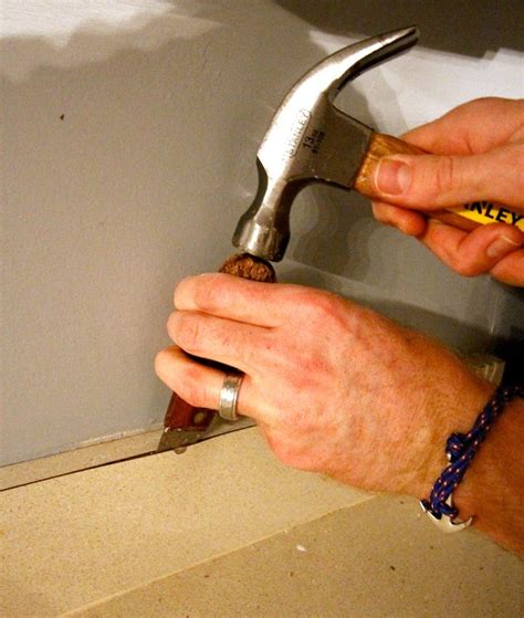 While many homeowners replace the cabinets and countertops simultaneously, as they want a uniform look, others do it as they deem the cabinets will get damaged when replacing the. How to Remove Laminate Countertop & Backsplash Without ...