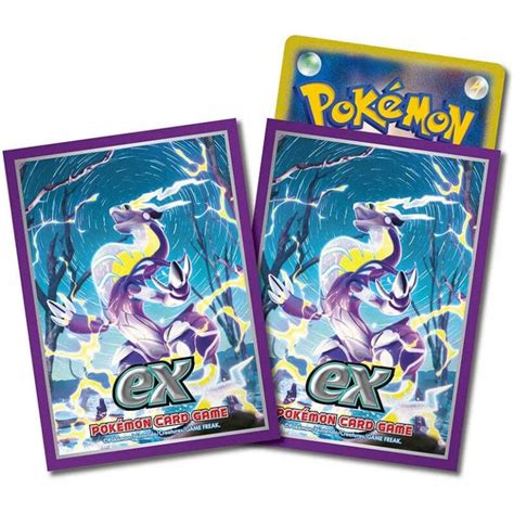 Card Sleeves Miraidon Pokémon Card Game Authentic Japanese Pokémon