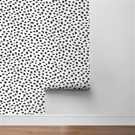 Transform Your Space With This Speckled Dot Peel And Stick Wallpaper By