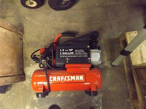 Craftsman 15hp 2 Gallon Air Compressor September Consignment Auction