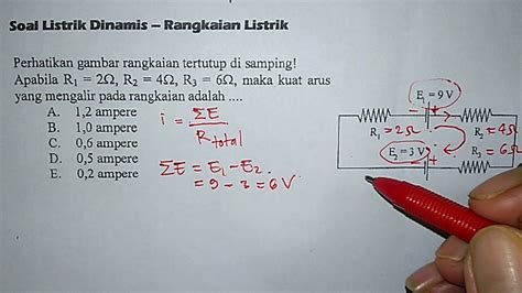 Contoh Soal Menghitung Kuat Arus Listrik Pada Rangkaian Paralel Riset