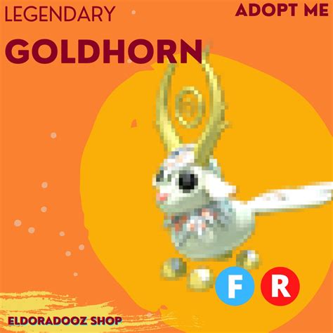 Jual Goldhorn Adopt Me Pet Roblox Legendary Mythic Egg Gold Horn