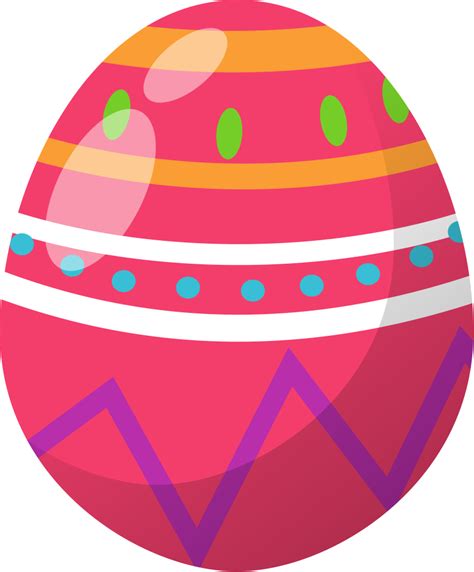 Colorful Painted Easter Eggs Png Transparent