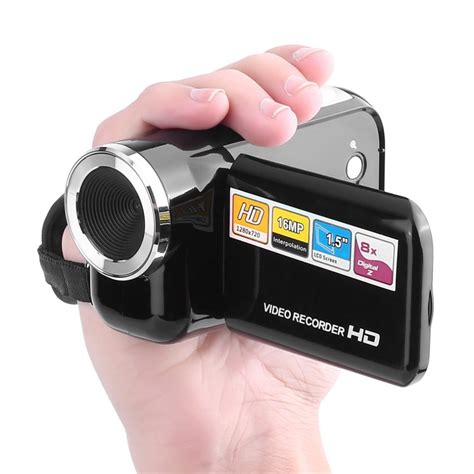 Portable Consumer Camcorders 1280720p Digital Video Camcord 8x Zoom