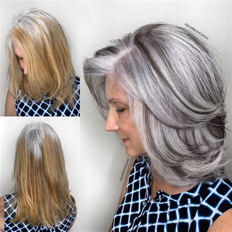 18 Youthful Looking Hairstyles For Women Over 60 With Grey Hair