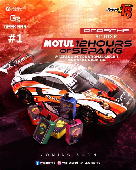 Calling semua peminat Geekbar! Get pumped up as we hit the track with