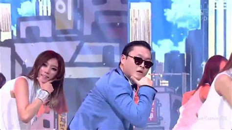 Live Hd 720p 120715 Psy Gangnam Style Comeback Stage Inkigayo Youtube