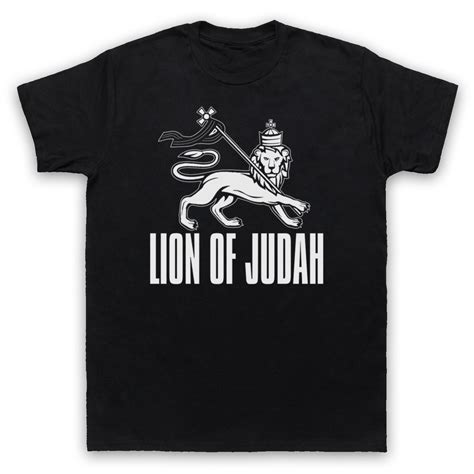 Lion Of Judah Israelite Tribe Reggae Symbol Jewish Mens Womens Kids T