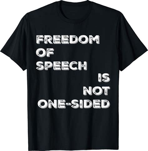 Freedom Of Speech Protest For The 1st Amendment T Shirt T Shirt Clothing