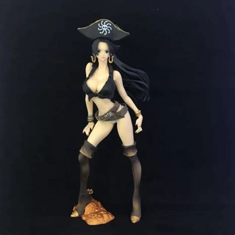 Anime One Piece Pirate Boa Hancock Black Pvc Figure New No Box 23cm 950 Picclick