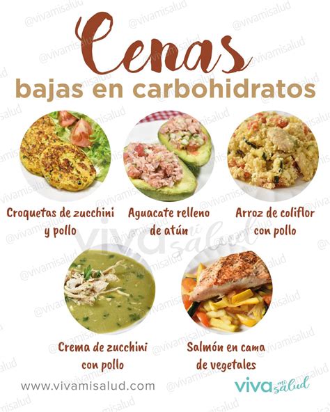 5 Cenas Bajas En Carbohidratos Comidas Bajas En Grasa Cenas Sin