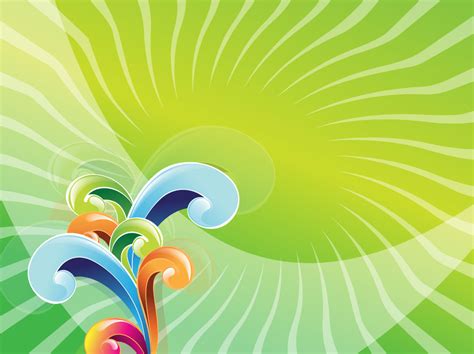 Colorful Swirls Design Vector Art And Graphics